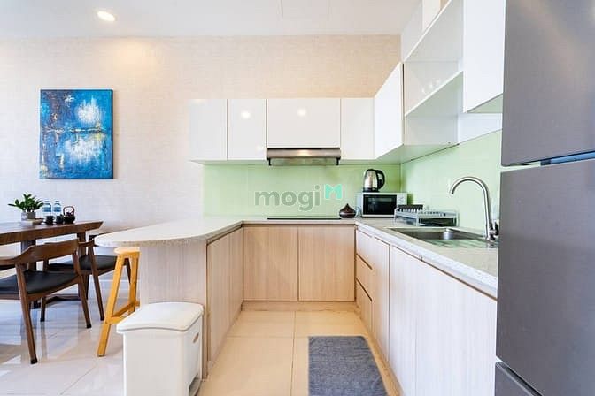 Căn hộ 2PN 2WC Icon 56 Bến Vân Đồn 80m² giá 18 triệu - Sẵn sàng vào ở!