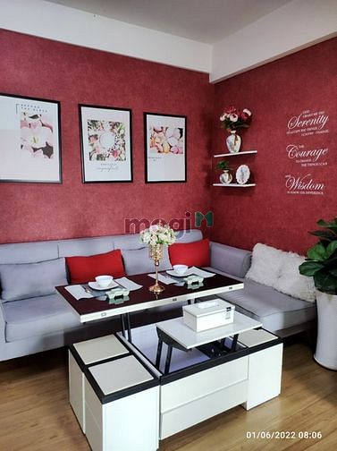 Căn hộ SKY 9 Liên Phường 50m² giá 6.5 triệu - Nội thất đầy đủ, hồ bơi, GYM