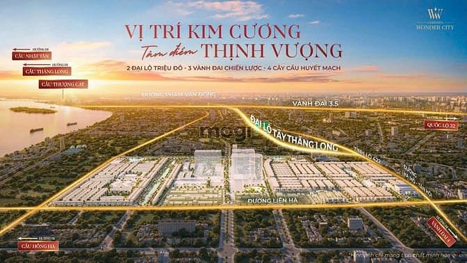 Shophouse Xẻ Khe Vinhomes Đan Phượng 136m² giá 31.7 tỷ - Đầu tư sinh lời!