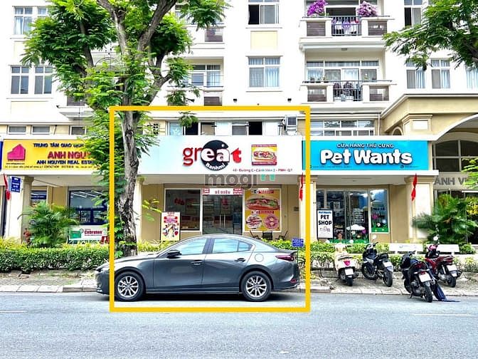 Shop kinh doanh mặt tiền Đường C, Phú Mỹ Hưng 168m² giá 23 tỷ - Cơ hội đầu tư hiếm có!