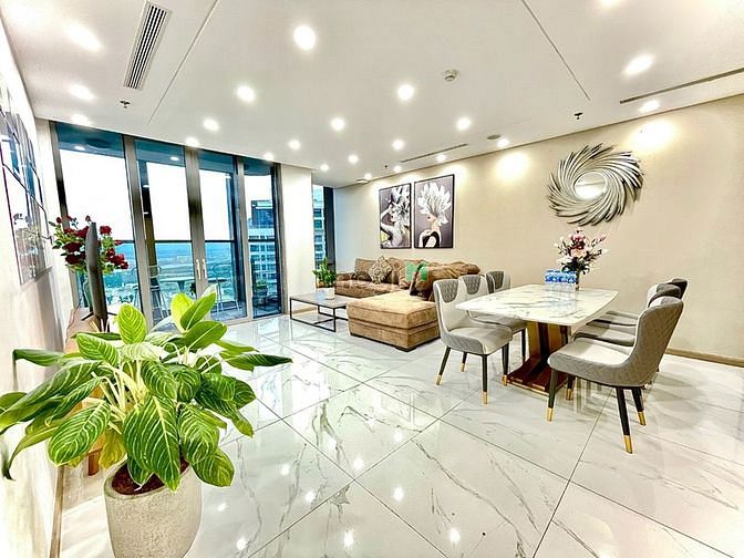 Sky Villa Landmark 81 Bình Thạnh 177m² giá 120 triệu - View toàn thành phố