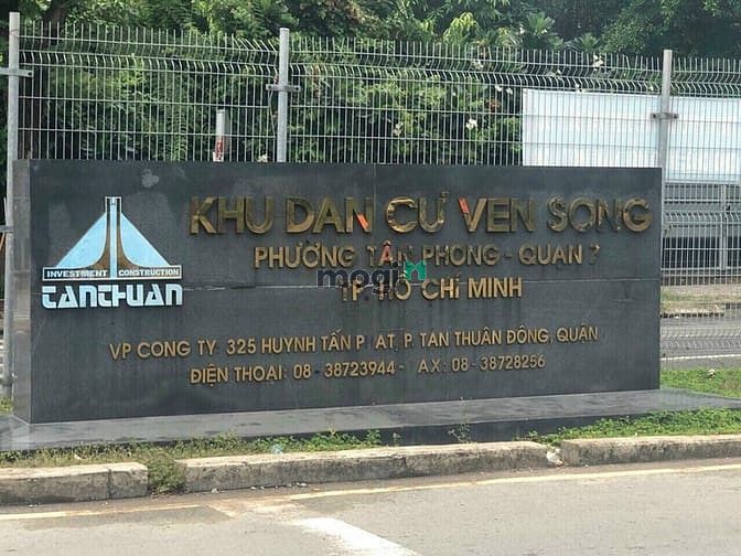 Bán lô đất góc 2 mặt tiền Sadeco Ven Sông Q7 - Diện tích 126m² giá 19.3 tỷ