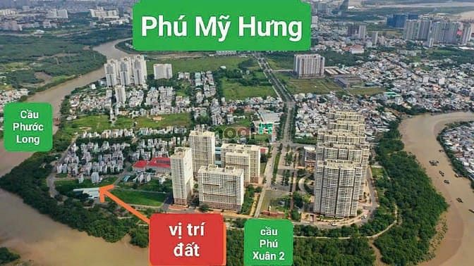 Bán lô đất KDC Ven Sông Phú Mỹ 90m² giá 8.3 tỷ - Cơ hội đầu tư hấp dẫn!