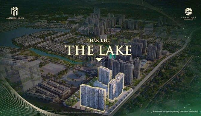 Căn hộ The Lake Masterihomes 63m² giá 4.1 tỷ - Tiện ích 5 sao đẳng cấp!