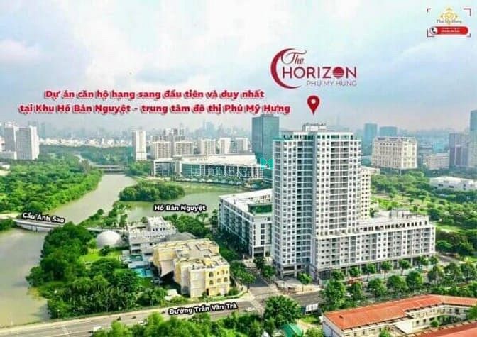 Căn hộ 113m² giá 85 triệu - The Horizon Hồ Bán Nguyệt sang trọng