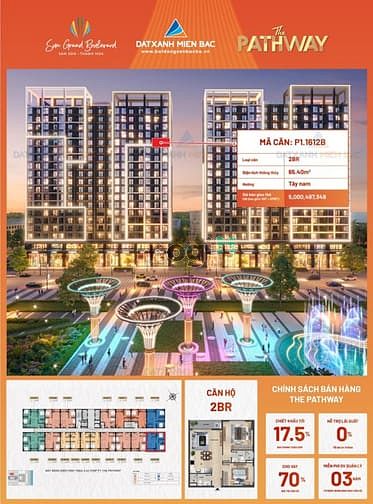 Căn hộ 2PN 65m² giá 5 tỷ - Độc quyền căn góc tại Sầm Sơn