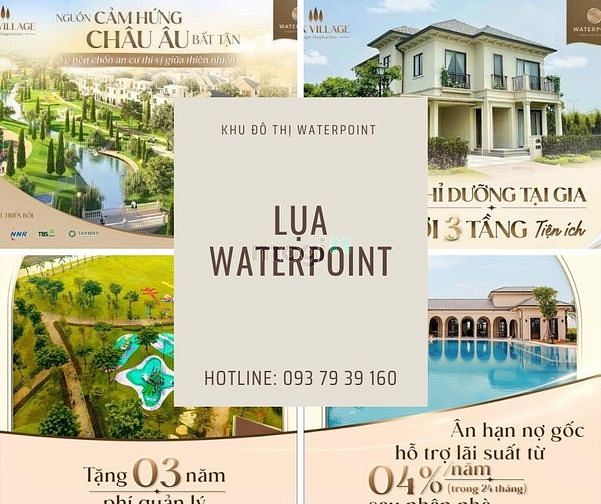 Biệt thự Park Village Waterpoint 304m² giá 19 tỷ - Cơ hội hiếm có!