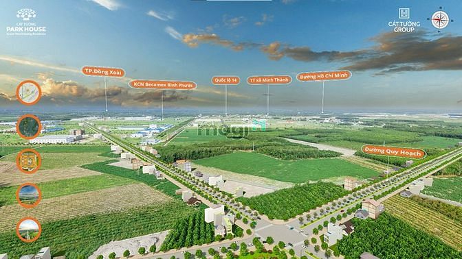 Lô đất 200m² giá 1.2 tỷ Chơn Thành - Cơ hội đầu tư tuyệt vời!