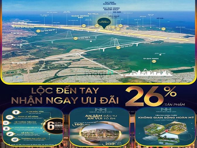 Đất nền Quy Nhơn 264m² giá 2 tỷ - Cơ hội đầu tư sinh lời