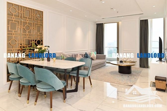 Căn hộ 2 phòng ngủ Hilton Bạch Đằng 119m² giá 32 triệu - Sẵn sàng vào ở!