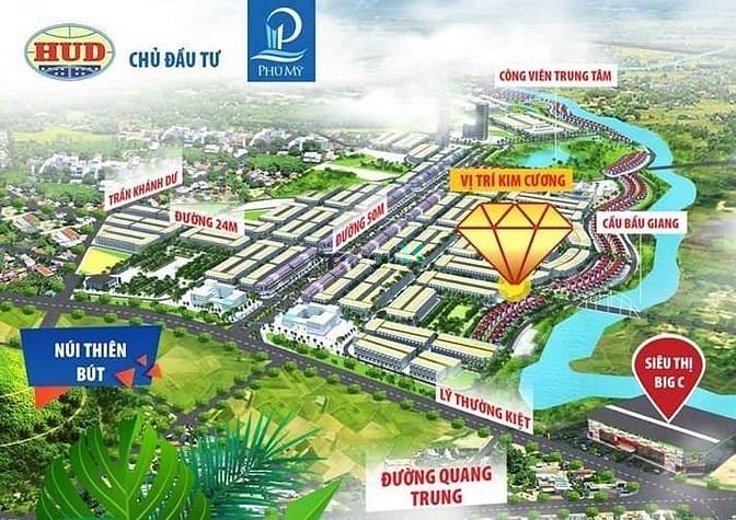 5 Lô Đất Đẹp Khu Đô Thị Phú Mỹ 115m² Giá 1.69 Tỷ - Cơ Hội Hiếm Có!