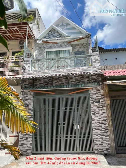 Nhà nguyên căn 2 mặt tiền hẻm xe tải 48m² giá chỉ 7 triệu - Cơ hội vàng cho bạn!