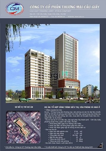 Tổ Hợp CTM 139 Cầu Giấy