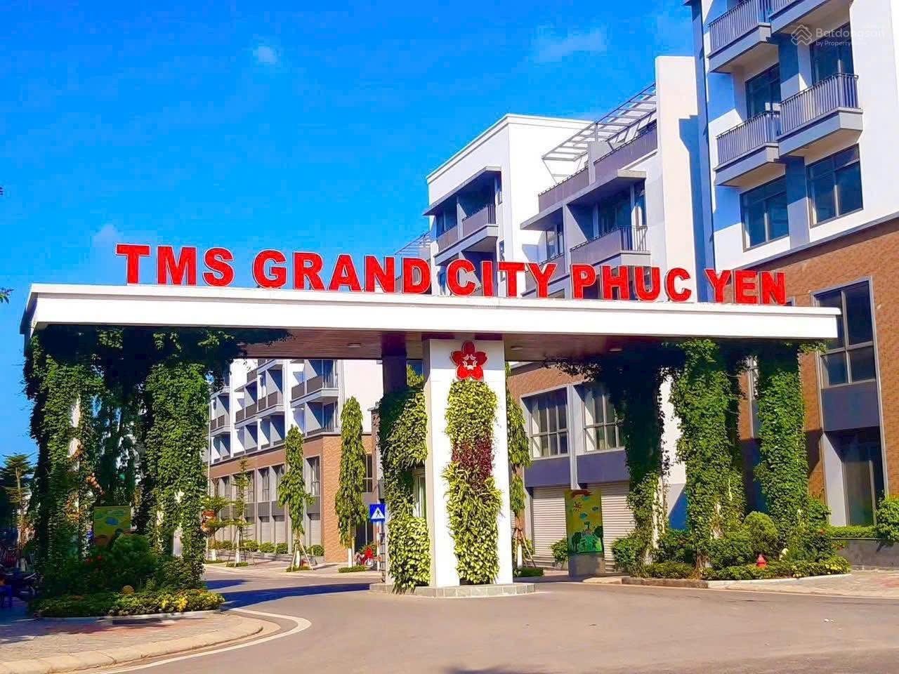 Lô góc 71.4m² TMS Grand City Phúc Yên giá chỉ 3 tỷ - Cơ hội vàng!