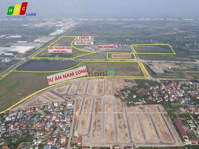 Bán lô đất biệt thự mặt đường 26m khu TDC Bắc Sông Cấm - 4.2 tỷ