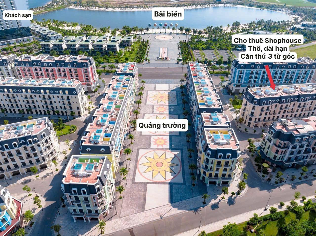 Cho thuê Shophouse Đồi Rồng Đồ Sơn 108m² - Giá 19 triệu/tháng, chính chủ