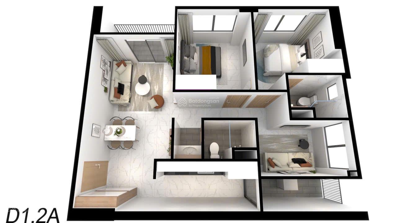 Căn hộ PG Aura An Đồng 77m² giá 1.8 tỷ - Sống xanh giữa lòng thành phố!