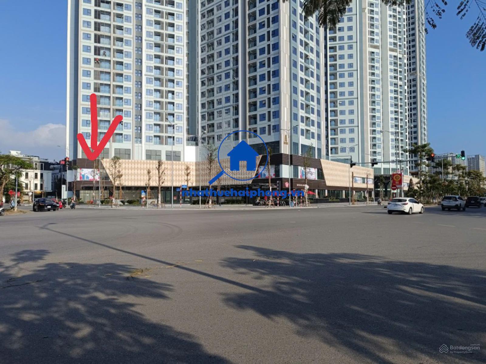 Cho thuê mặt bằng lô góc Hoàng Huy Mall 150m² giá thỏa thuận - Cơ hội kinh doanh tuyệt vời!