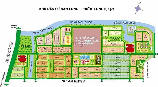 Bán Lô Đất KDC Nam Long, Phước Long B, Thủ Đức 200m² - Vị trí lý tưởng gần Global City!