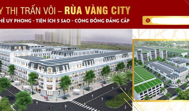 Khu đô thị Rùa Vàng City