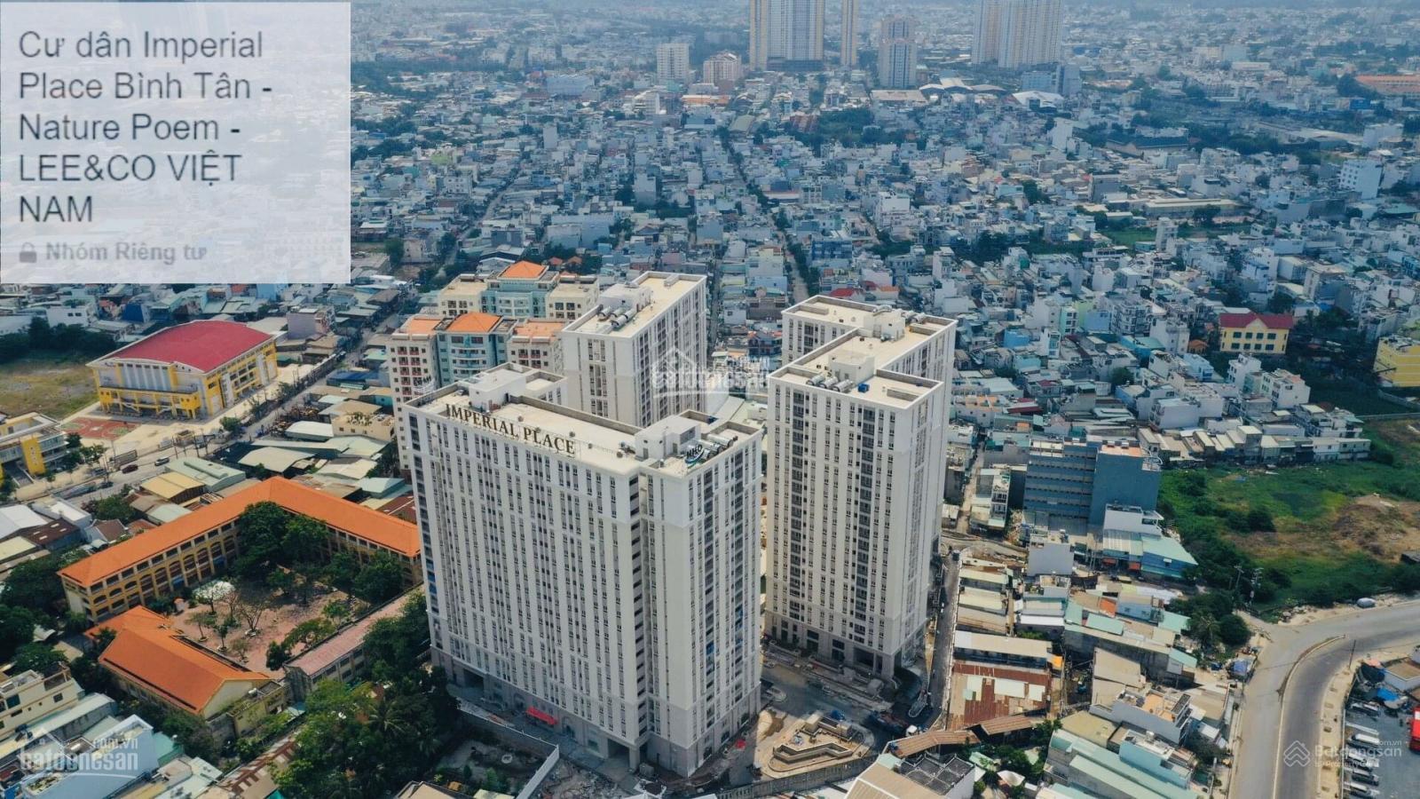 Căn hộ 2PN tại Imperial Place Bình Tân 56m² giá 7 triệu - Nhà mới nhận ngay!