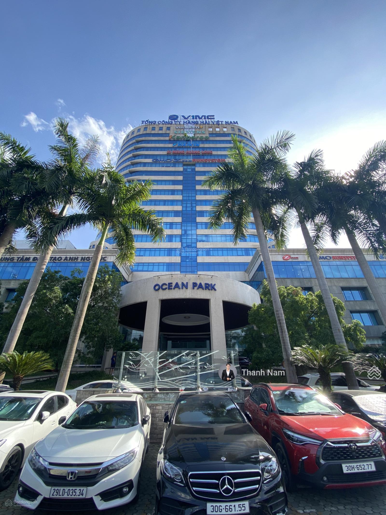 Cho thuê văn phòng hạng A tòa Ocean Park Đống Đa 90-1200m² giá 257.500đ/m²