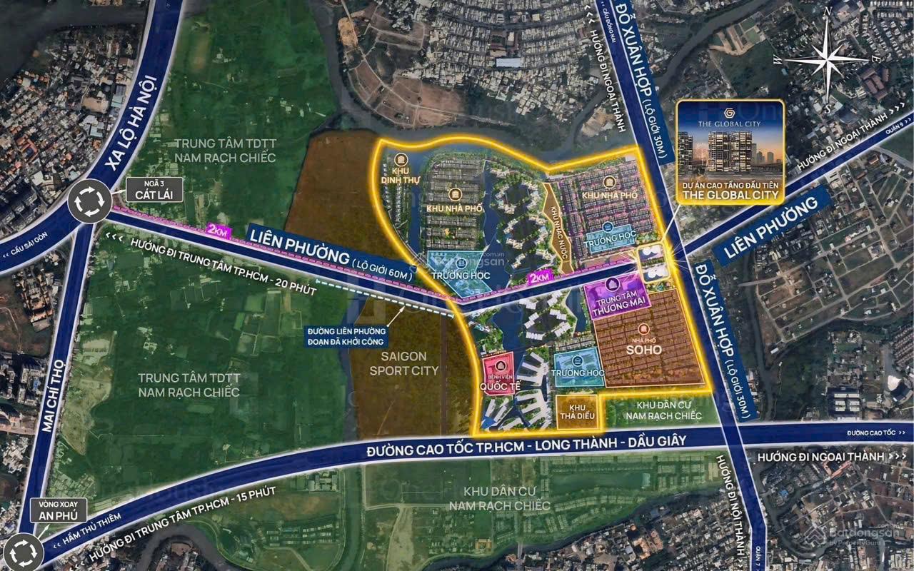 Đất nền Dự án Liên Phường, Quận 9 giá 60 triệu/m² - Cơ hội đầu tư vàng!