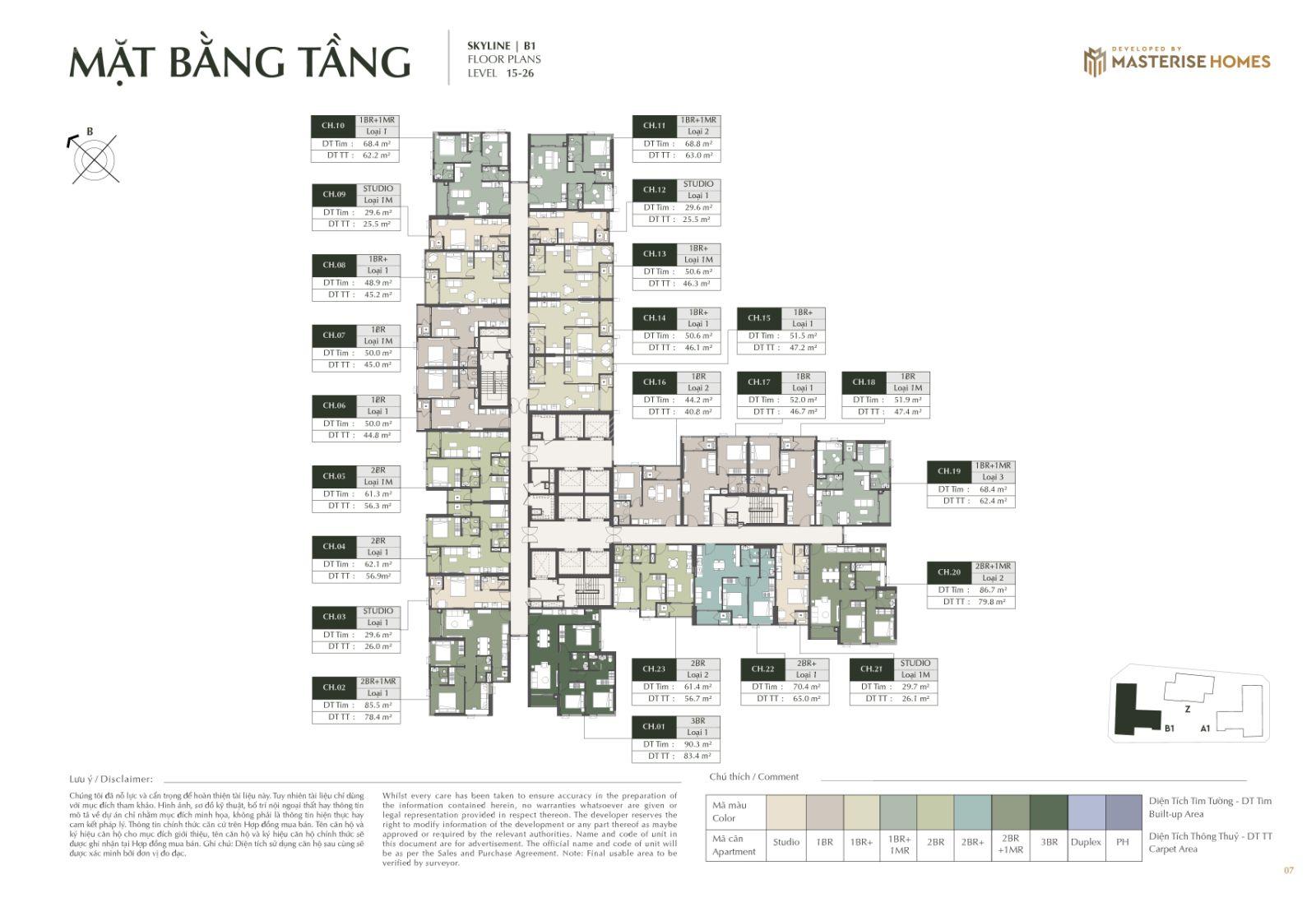 Căn hộ Masteri Lumiere Prime Hills 48.8m² giá 4 tỷ - Đầu tư sinh lời ngay!