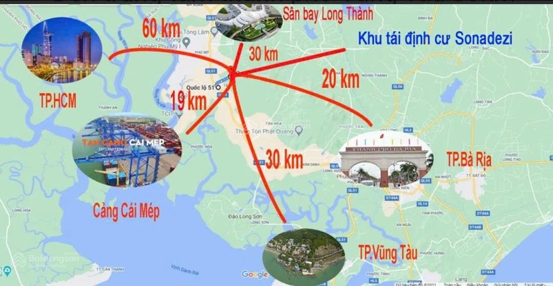 Bán đất nền dự án KDC Sonadezi Hữu Phước, Châu Đức, Bà Rịa Vũng Tàu 90m² giá 800 triệu - Cơ hội đầu tư lý tưởng!