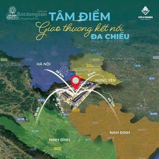 Bán Đất Nền Dự Án Hà Nam Green City 100m² giá 2,9 tỷ - Cơ hội đầu tư hấp dẫn!