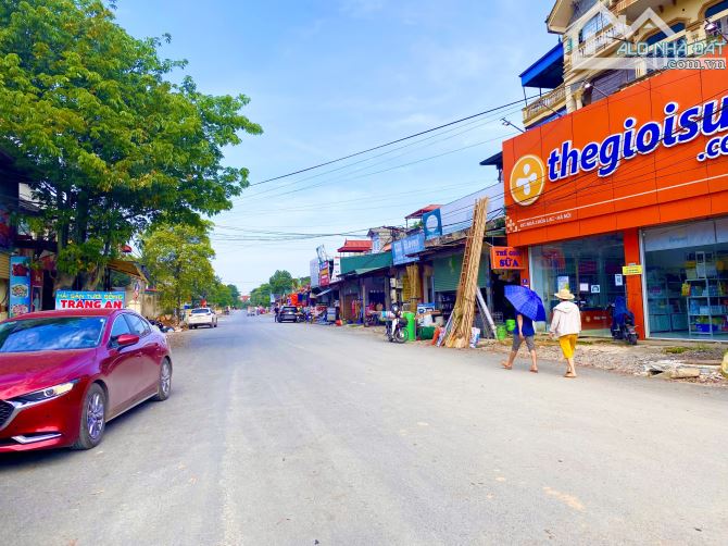 Đất 100m² Trục Chính Kinh Doanh Chợ Hòa Lạc - Giá 2.8 Tỷ