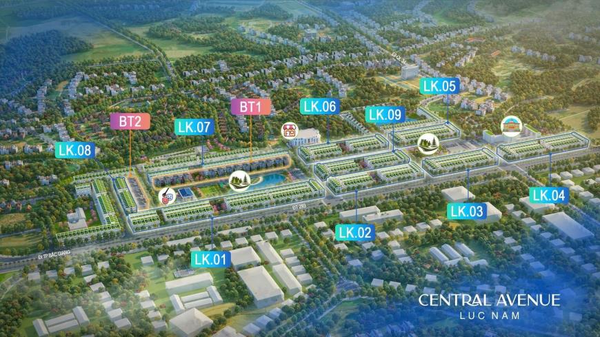 Central Avenue Lục Nam, Bắc Giang