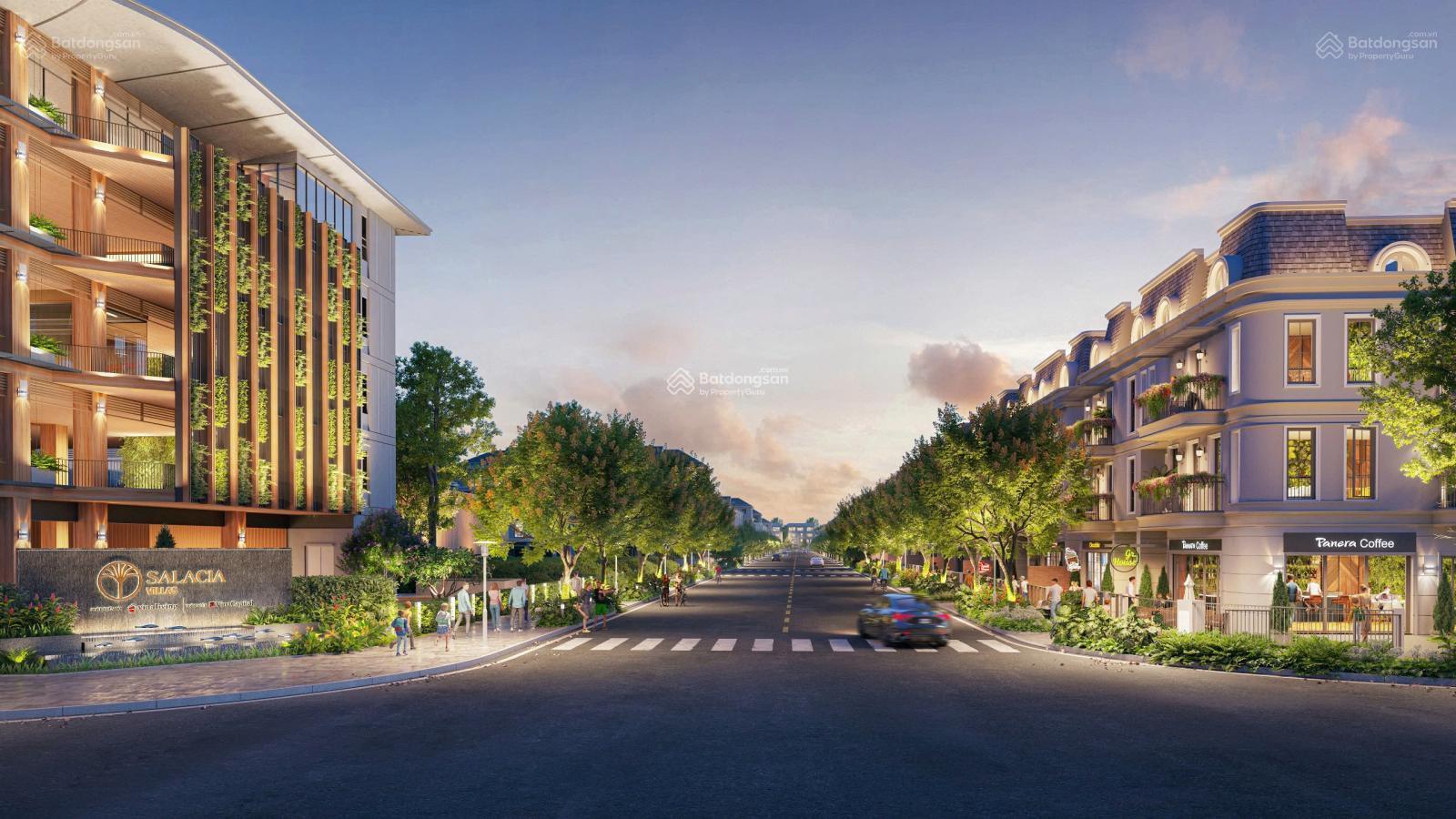 Townhouse Salacia Villas 85m² giá 4.8 tỷ - Cuộc sống resort đẳng cấp