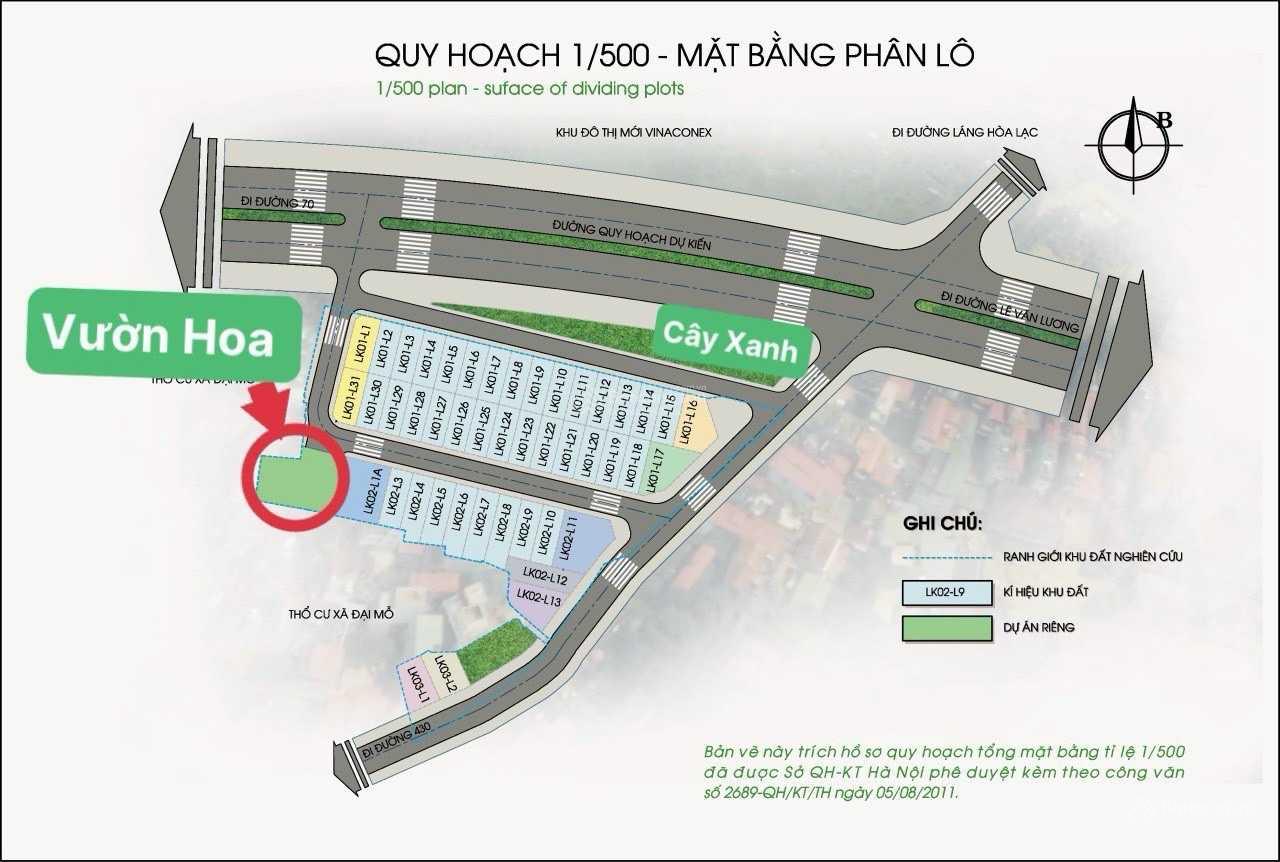 Lô LK TIG Đại Mỗ 115m² giá 17.5 tỷ - Cơ hội đầu tư tốt