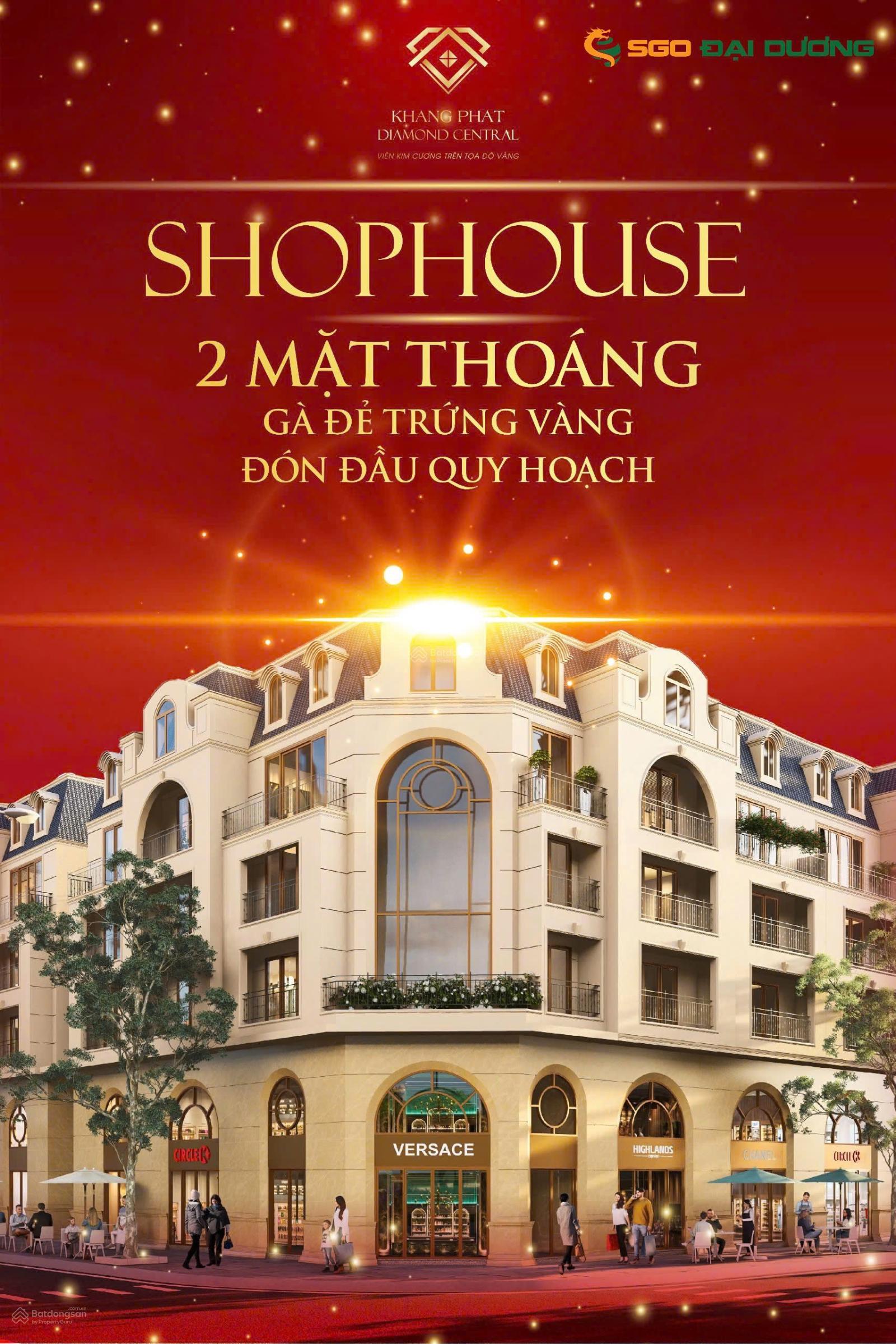 Shophouse Khang Phát Diamond Central 90m² giá 7.7 tỷ - Đầu tư sinh lời vượt trội!