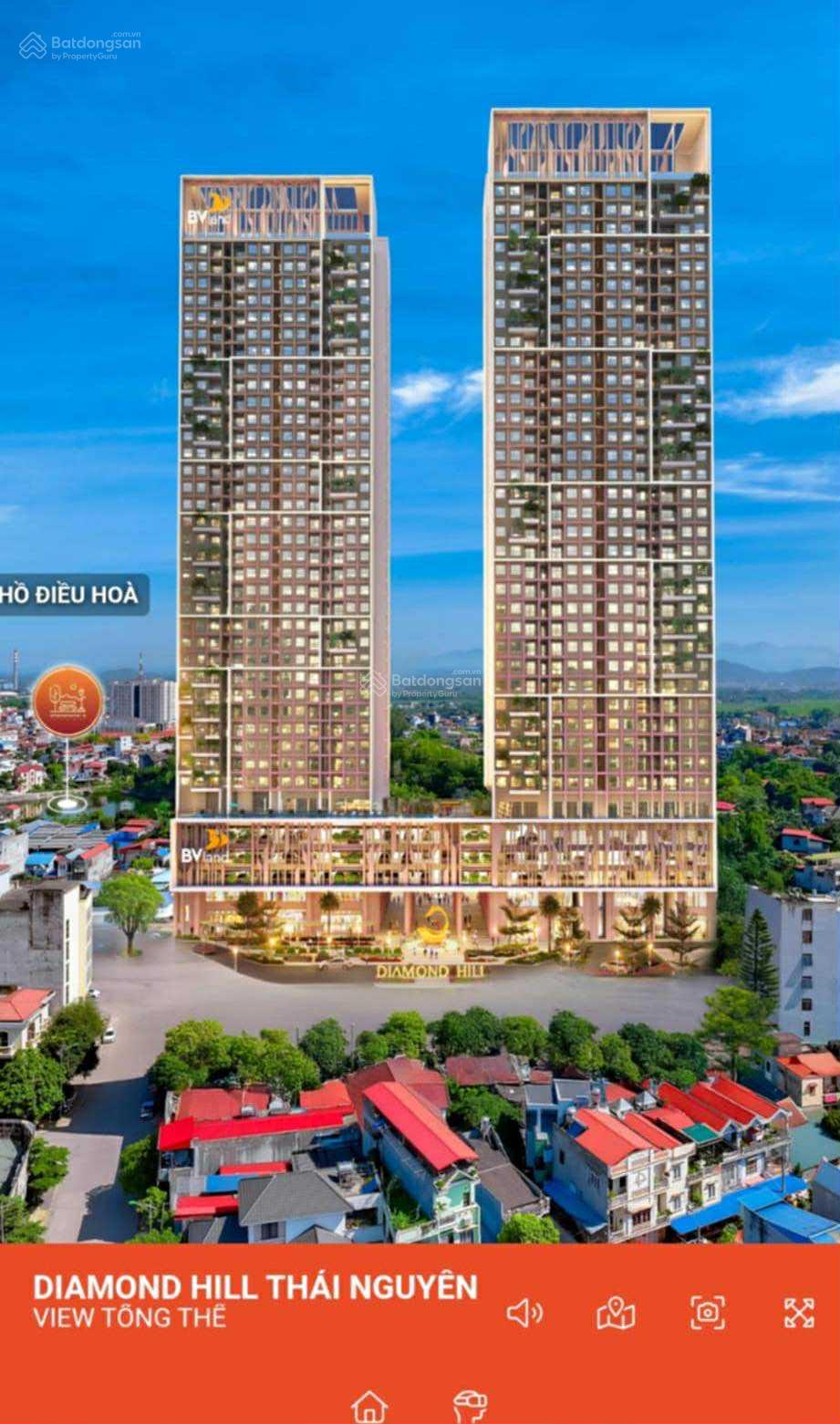 Căn hộ BV Diamond Hill 64m² giá 3.58 tỷ - Cơ hội sở hữu ngay!