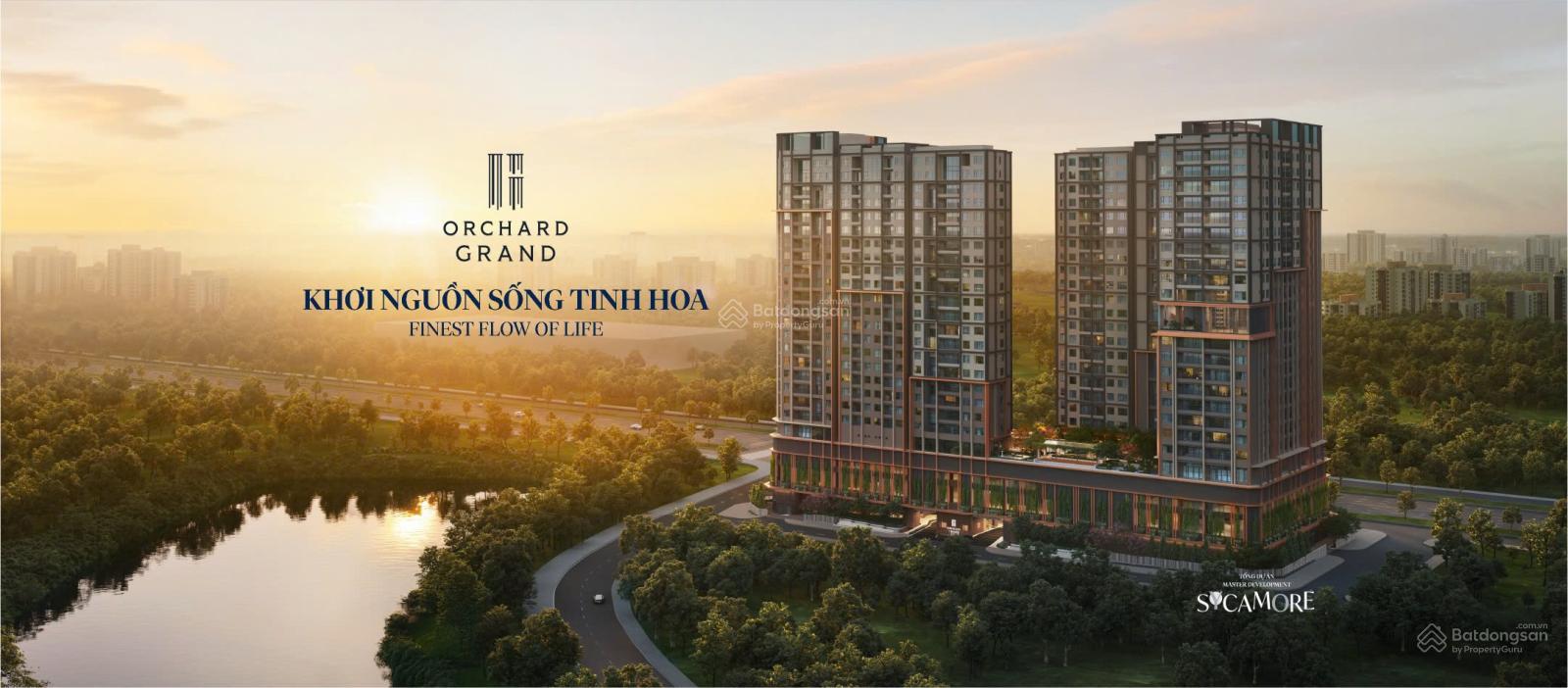 Căn hộ cao cấp Orchard Grand 75m² giá 4.35 tỷ - Cơ hội tuyệt vời tại Bình Dương!