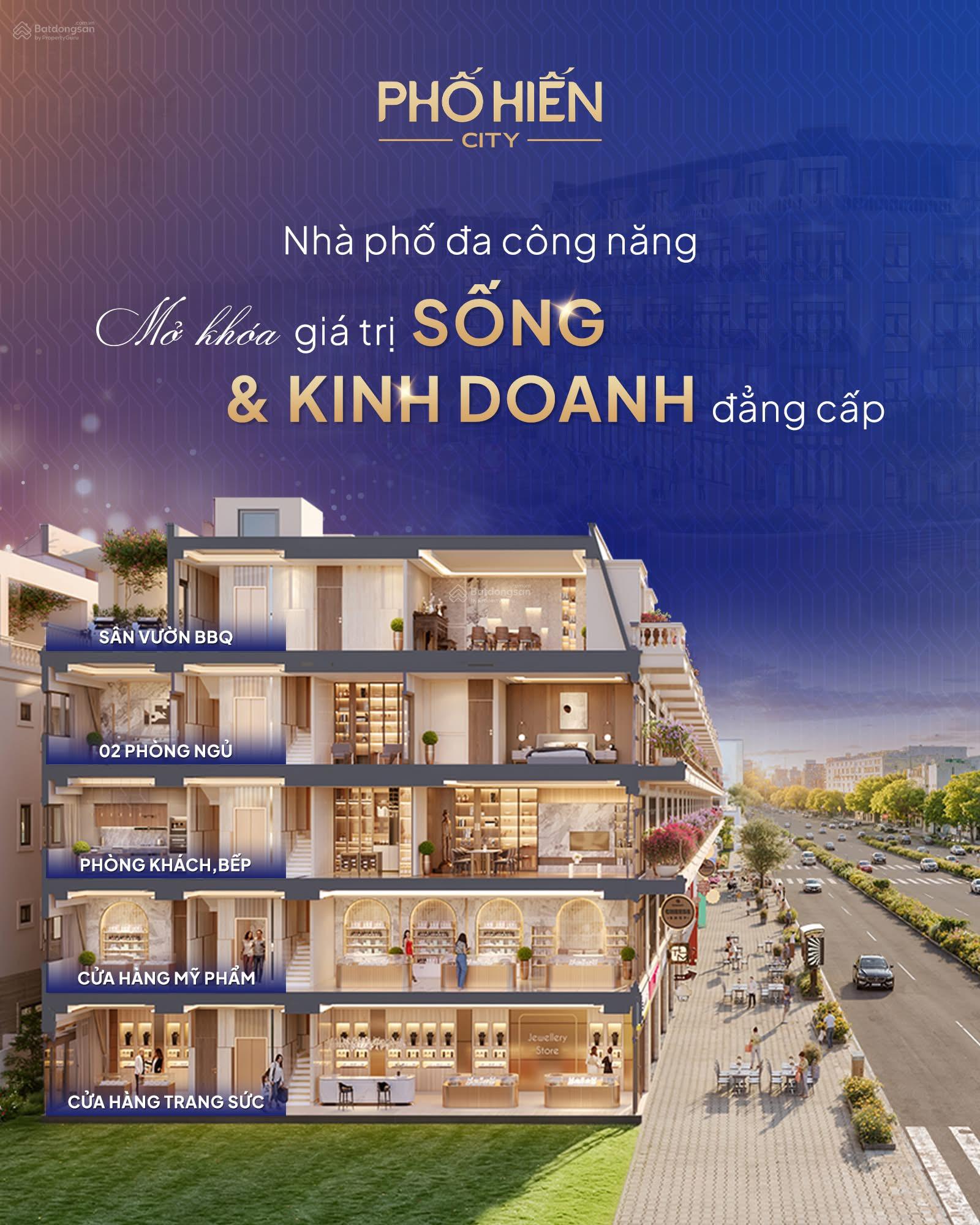 Shophouse Phố Hiến 99m² giá 12.2 tỷ - Cơ hội đầu tư hấp dẫn!