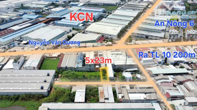 Đất nền 117m² giá 1.59 tỷ tại KCN Đức Hoà - Cơ hội hiếm có!