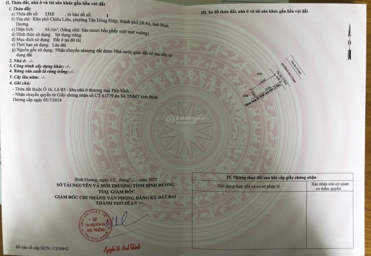 Đất nền Icon Central 64.1m² giá 3.205 tỷ - Cơ hội hiếm có!