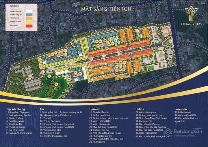 Townhouse 120m² giá thỏa thuận tại KĐT Crown Villas Thái Nguyên - Cơ hội đầu tư hấp dẫn!