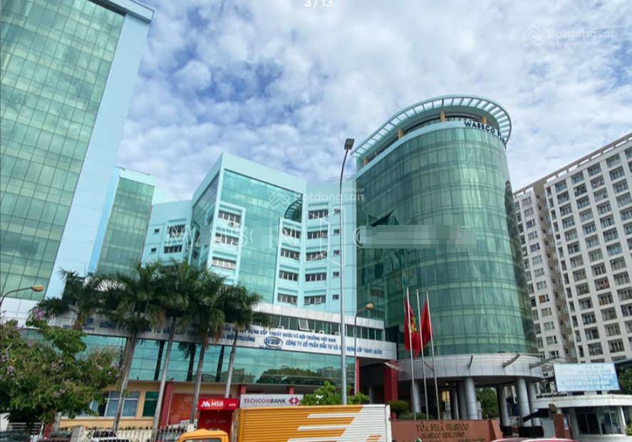 Văn phòng cho thuê Waseco Building 500m² giá 320 nghìn/m² - Cơ hội hiếm có!