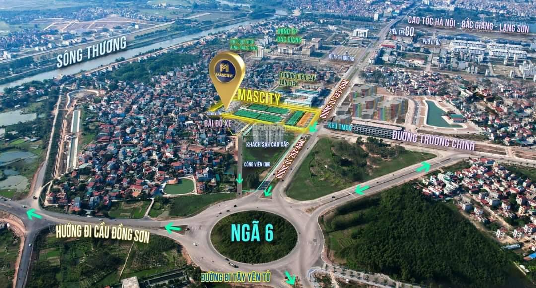 Đất nền Mas City Bắc Giang 85m² giá 5 tỷ - Cơ hội vàng đầu tư!