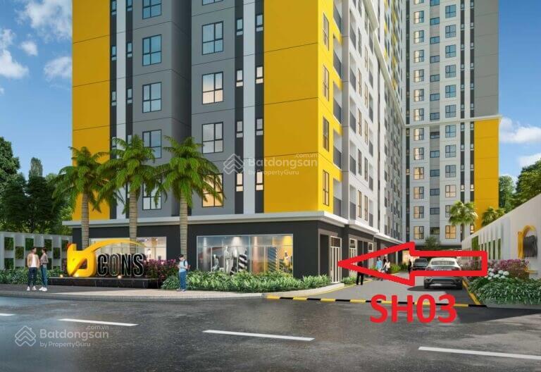 Cho thuê shophouse Bcons Polygon 71m² giá 14 triệu - Nhận nhà ngay!