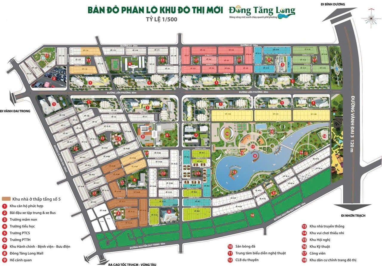 Đất nền Đông Tăng Long 100m² giá 7,6 tỷ - Cơ hội đầu tư hấp dẫn!