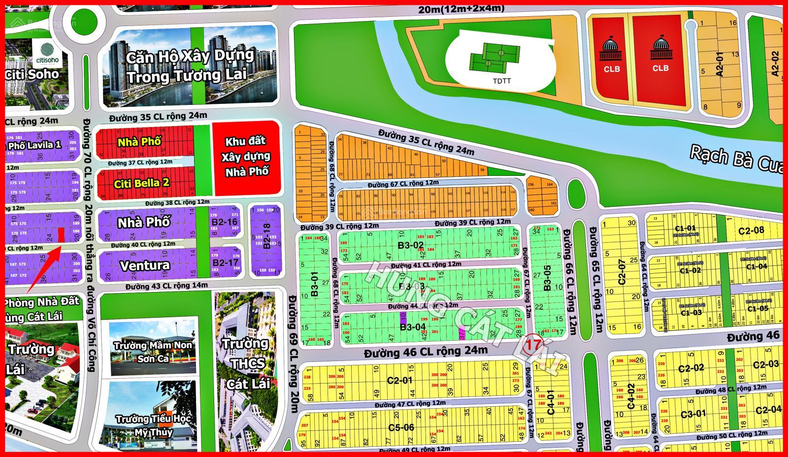 Bán lô đất KDC Ninh Giang Cát Lái 85m² giá 5.5 tỷ - Cơ hội vàng ngay sát ngã tư!