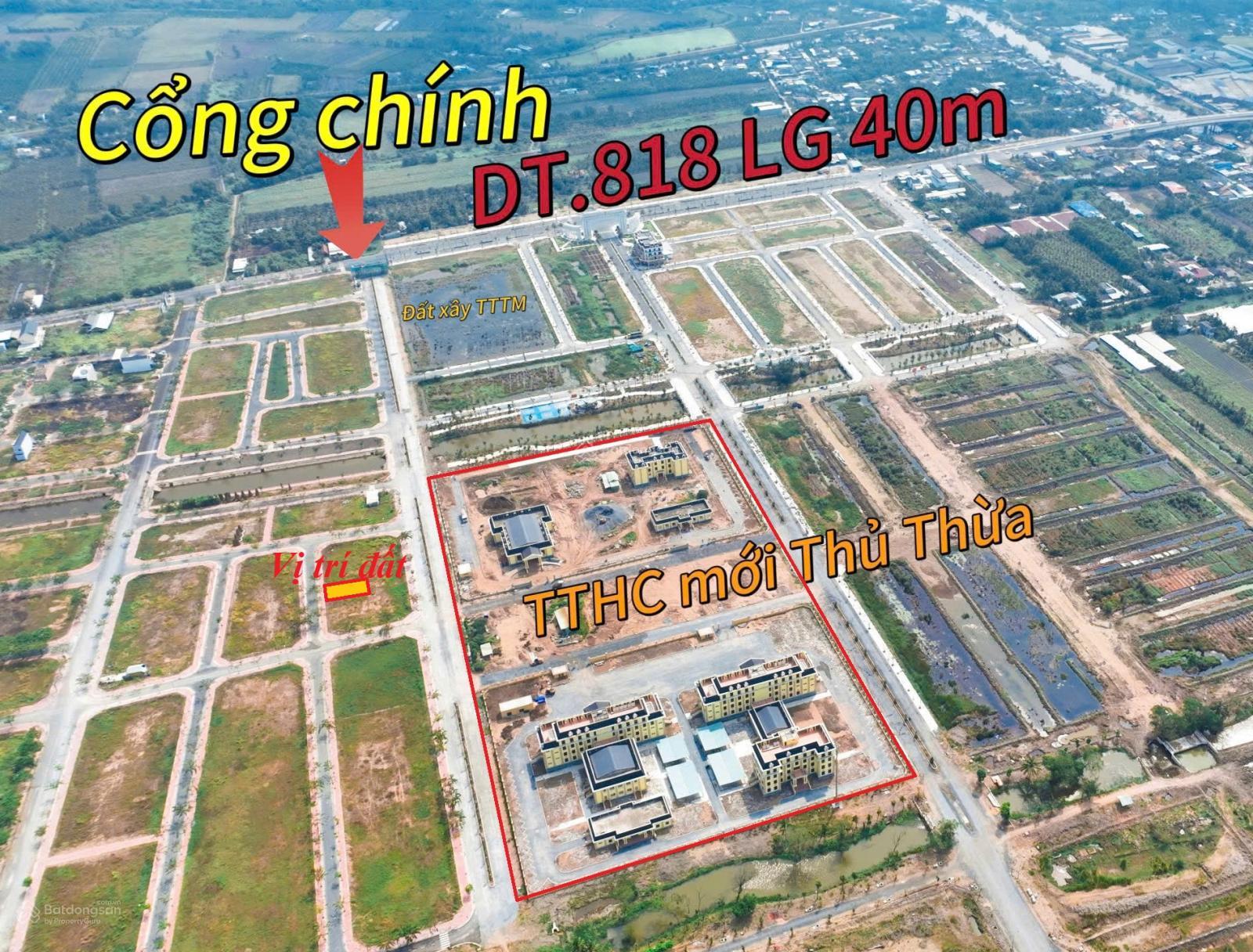 Nền đất 100m² Garden Riverside 1,55 tỷ - Cách trung tâm chỉ 50m!