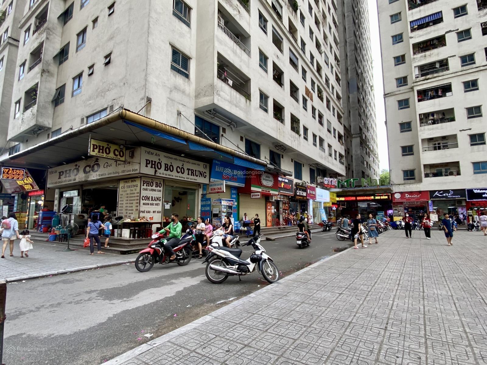 Cho thuê kiot kinh doanh 34m² và 54m² tòa HH Linh Đàm - Cơ hội vàng cho doanh nhân