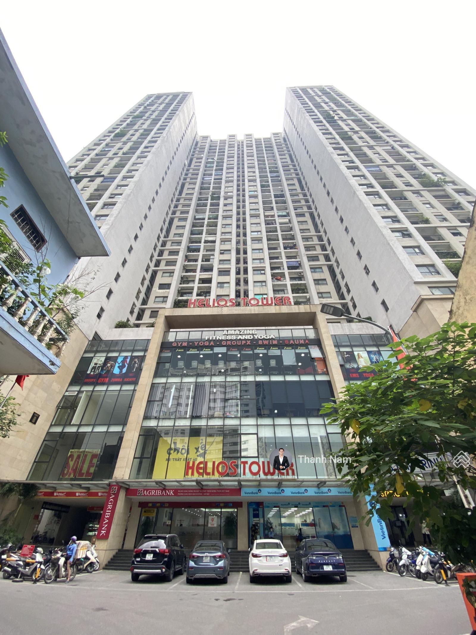 Văn phòng cho thuê Helios Tower 189m² Hoàng Mai chỉ từ 198.000đ/m²
