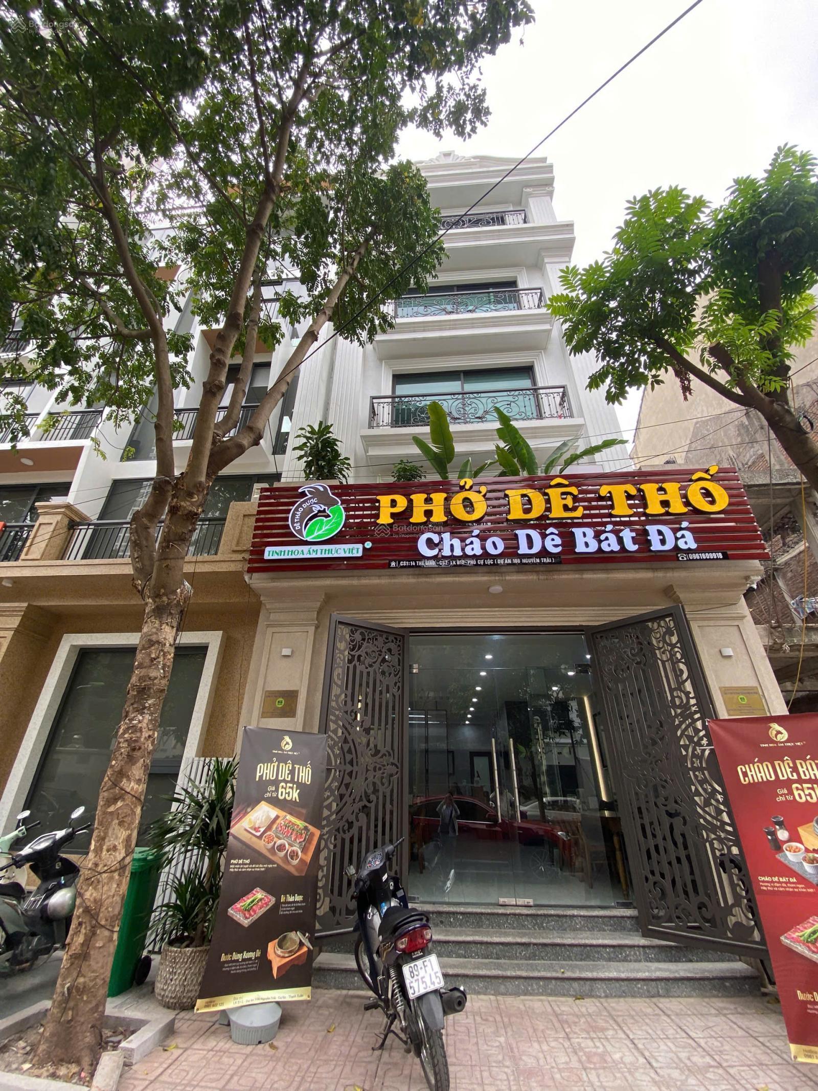 Nhà phố Cự Lộc 120m² giá 65 triệu - Địa điểm lý tưởng cho kinh doanh!